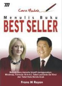 Cara Mudah Menulis Buku Best Seller